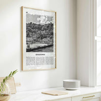 Kingstown Print Black and White, Kingstown Wall Art, Kingstown Poster, Kingstown Photo, Kingstown Wall Décor, Saint Vincent and Grenadines