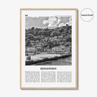 Kingstown Print Black and White, Kingstown Wall Art, Kingstown Poster, Kingstown Photo, Kingstown Wall Décor, Saint Vincent and Grenadines