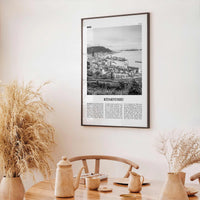 Kitakyushu Print Black and White, Kitakyushu Wall Art, Kitakyushu Poster, Kitakyushu Photo, Kitakyushu Wall Décor, Kitakyushu Map, Japan