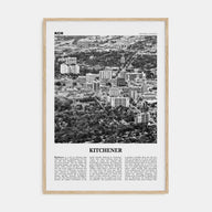 Kitchener Travel B&W Poster