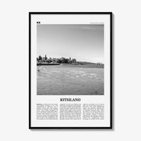 Kitsilano Print Black and White, Kitsilano Wall Art, Kitsilano Poster, Kitsilano Photo, Kitsilano Décor, Kitsilano Map, Vancouver, Canada