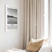 Kitsilano Print Black and White, Kitsilano Wall Art, Kitsilano Poster, Kitsilano Photo, Kitsilano Décor, Kitsilano Map, Vancouver, Canada