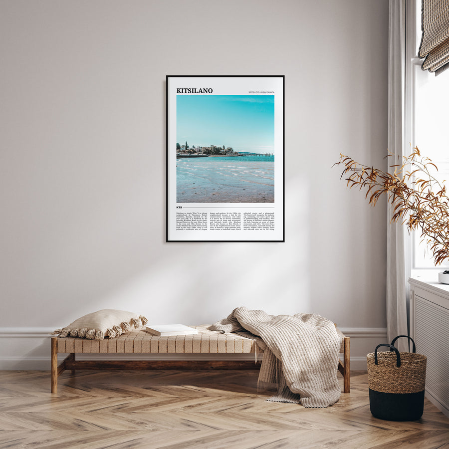 Kitsilano Travel Color Poster