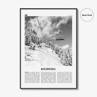 Kitzbuhel Print Black and White, Kitzbühel Wall Art, Kitzbühel Poster, Kitzbühel Photo, Kitzbühel Wall Décor, Tyrol, Austria, Österreich