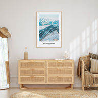 Kitzsteinhorn Portrait Color Poster