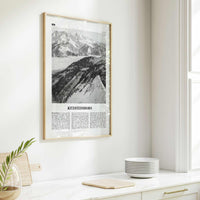 Kitzsteinhorn Print Black and White, Kitzsteinhorn Wall Art, Kitzsteinhorn Poster, Kitzsteinhorn Photo, Kitzsteinhorn Décor, Austria