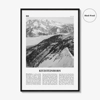 Kitzsteinhorn Print Black and White, Kitzsteinhorn Wall Art, Kitzsteinhorn Poster, Kitzsteinhorn Photo, Kitzsteinhorn Décor, Austria
