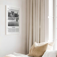 Klaipeda Print Black and White, Klaipeda Wall Art, Klaipeda Poster, Klaipeda Photo, Klaipeda Wall Décor, Klaipeda Map, Lithuania