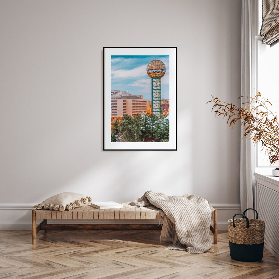 Knoxville Photo Color No 1 Poster