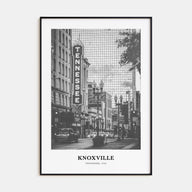 Knoxville Portrait B&W No 1 Poster