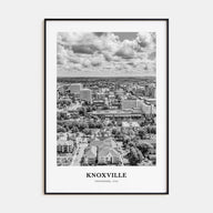 Knoxville Portrait B&W No 2 Poster