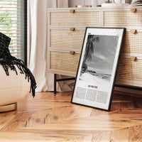 Ko Phi Phi Print Black and White, Ko Phi Phi Wall Art, Ko Phi Phi Poster, Ko Phi Phi Photo, Ko Phi Phi Wall Décor, Ko Phi Phi Map, Thailand