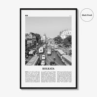 Kolkata Print Black and White, Kolkata Wall Art, Kolkata Poster, Kolkata Photo, Kolkata Wall Décor, India, Calcutta, West Bengal