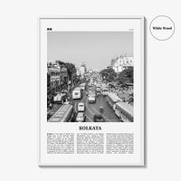 Kolkata Print Black and White, Kolkata Wall Art, Kolkata Poster, Kolkata Photo, Kolkata Wall Décor, India, Calcutta, West Bengal