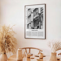 Koreatown Print Black and White New York, Koreatown Wall Art, Koreatown Poster, Koreatown Photo, Koreatown Wall Décor, Manhattan, USA