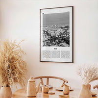 Kos Print Black and White, Kos Wall Art, Kos Poster, Kos Photo, Kos Wall Décor, Cos, Κως, Greece, Europe, Greek, Aegean Sea