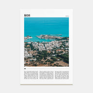 Kos Travel Color Poster