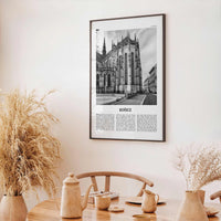 Kosice Print Black and White, Kosice Wall Art, Kosice Poster, Kosice Photo, Kosice Wall Décor, Kosice Map, Slovakia