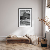 Kosovo Photo B&W Poster