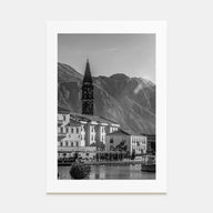 Kotor Photo B&W Poster