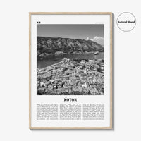 Kotor Print Black and White, Kotor Wall Art, Kotor Poster, Kotor Photo, Kotor Wall Décor, Котор, Montenegro, Europe