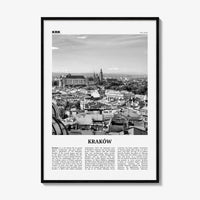 Krakow Print Black and White, Krakow Wall Art, Krakow Poster, Krakow Photo, Krakow Wall Decor, Kraków, Poland, Cracow, Polska, Europe