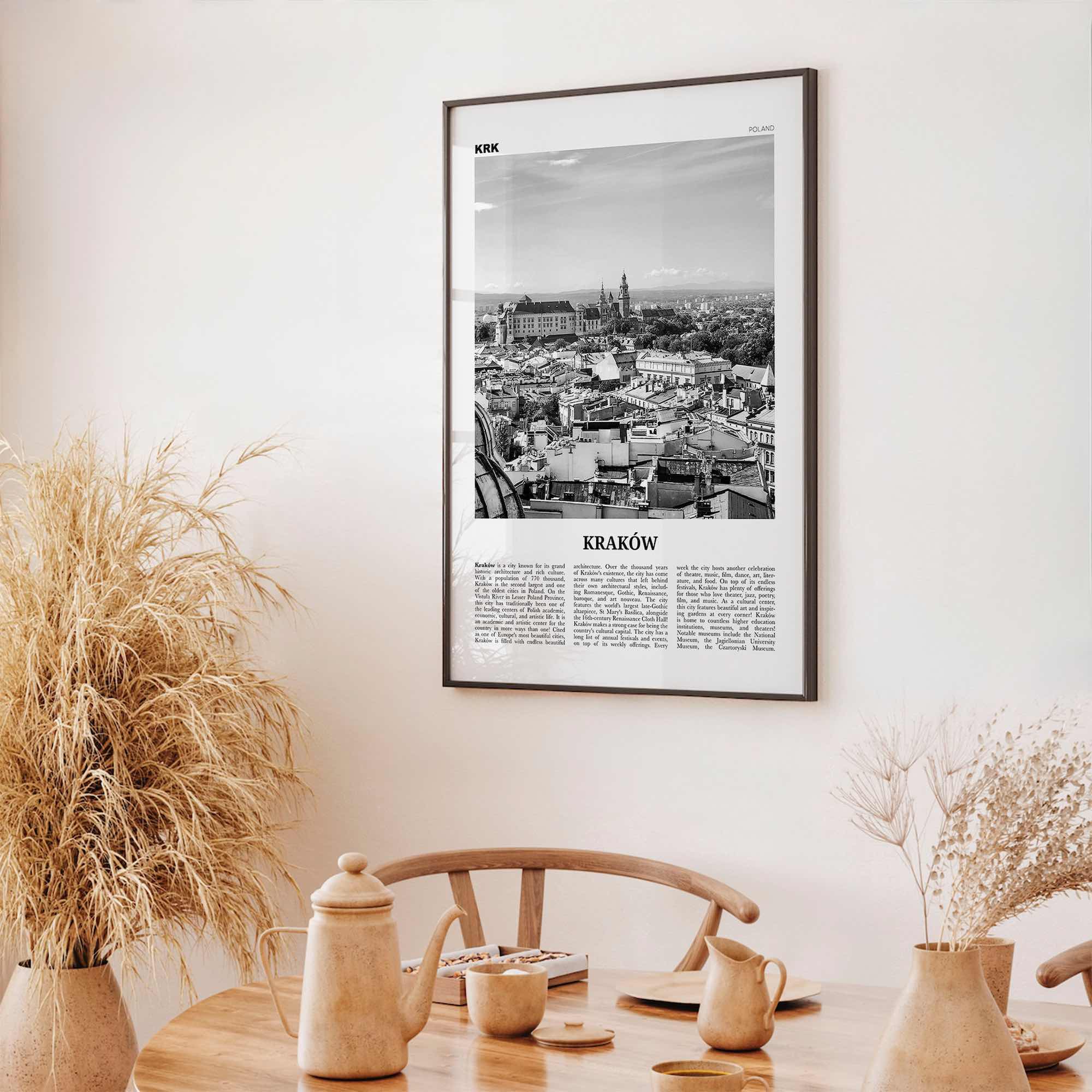 Krakow Print Black and White, Krakow Wall Art, Krakow Poster, Krakow Photo, Krakow Wall Decor, Kraków, Poland, Cracow, Polska, Europe