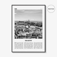 Krakow Print Black and White, Krakow Wall Art, Krakow Poster, Krakow Photo, Krakow Wall Decor, Kraków, Poland, Cracow, Polska, Europe