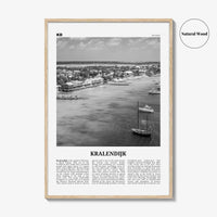Kralendijk Print Black and White, Kralendijk Wall Art, Kralendijk Poster, Kralendijk Photo, Kralendijk Wall Décor, Kralendijk Map, Bonaire