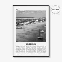 Kralendijk Print Black and White, Kralendijk Wall Art, Kralendijk Poster, Kralendijk Photo, Kralendijk Wall Décor, Kralendijk Map, Bonaire