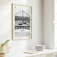 Krefeld Print Black and White, Krefeld Wall Art, Krefeld Poster, Krefeld Photo, Krefeld Wall Décor, Krefeld Map, Germany