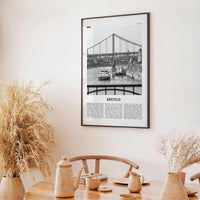Krefeld Print Black and White, Krefeld Wall Art, Krefeld Poster, Krefeld Photo, Krefeld Wall Décor, Krefeld Map, Germany