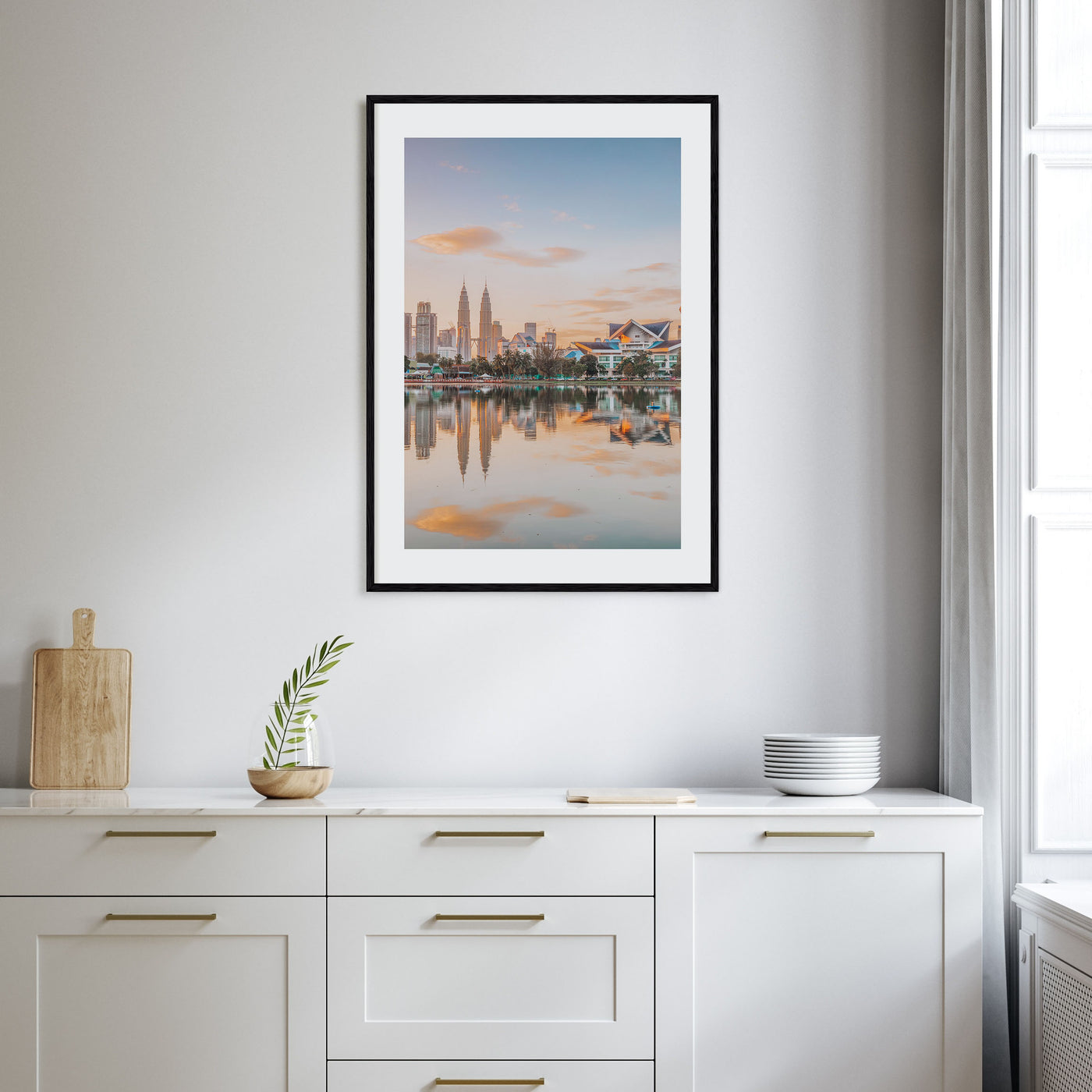 Kuala Lumpur Photo Color Poster