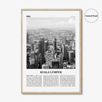 Kuala Lumpur Print Black and White No 2, Kuala Lumpur Wall Art, Kuala Lumpur Poster, Kuala Lumpur Photo, Kuala Lumpur Decor, Malaysia, Asia