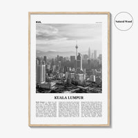 Kuala Lumpur Print Black and White No 3, Kuala Lumpur Wall Art, Kuala Lumpur Poster, Kuala Lumpur Photo, Kuala Lumpur Decor, Malaysia