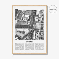 Kumasi Print Black and White, Kumasi Wall Art, Kumasi Poster, Kumasi Photo, Kumasi Wall Decor, Ghana, Comassie, Coomassie, Kumase, Africa