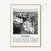 Kutna Hora Print Black and White, Kutna Hora Wall Art, Kutna Hora Poster, Kutna Hora Photo, Kutna Hora Wall Décor, Czech Republic