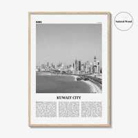 Kuwait City Print Black and White, Kuwait City Wall Art, Kuwait City Poster, Kuwait City Photo, Kuwait, مدينة الكويت Middle East