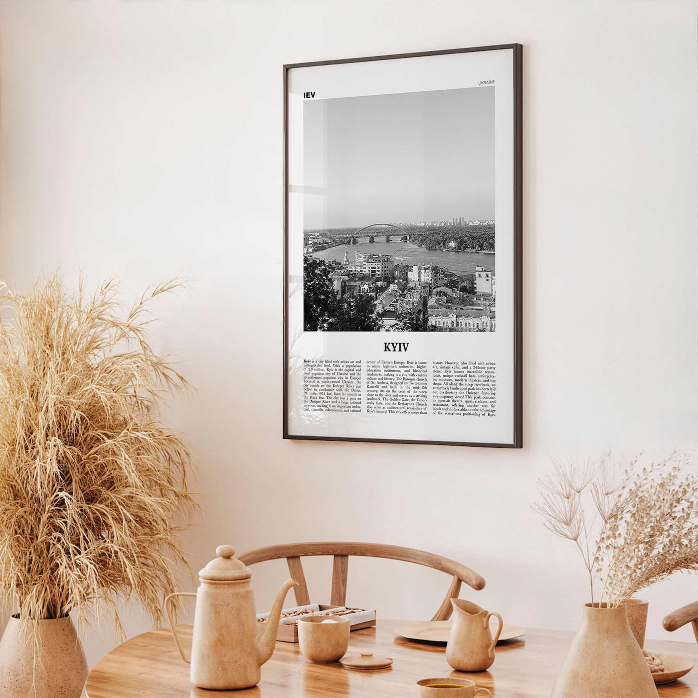 Kyiv Print Black and White No 3, Kyiv Wall Art, Kyiv Poster, Kiev Photo, Kyiv Wall Decor, Kyiv, Ukraine, Київ, Kiev Print Black and White