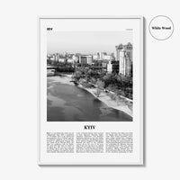 Kyiv Print Black and White No 4, Kyiv Wall Art, Kyiv Poster, Kiev Photo, Kyiv Wall Decor, Kyiv, Ukraine, Київ, Kiev Print Black and White