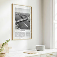 La Crosse Print Black and White, La Crosse Wall Art, La Crosse Poster, La Crosse Photo, La Crosse Map, La Crosse Wall Decor, Wisconsin