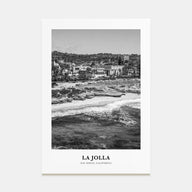 La Jolla Portrait B&W No 1 Poster
