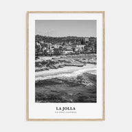La Jolla Portrait B&W No 1 Poster