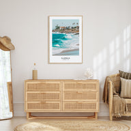 La Jolla Portrait Color No 2 Poster