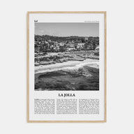 La Jolla Travel B&W No 1 Poster