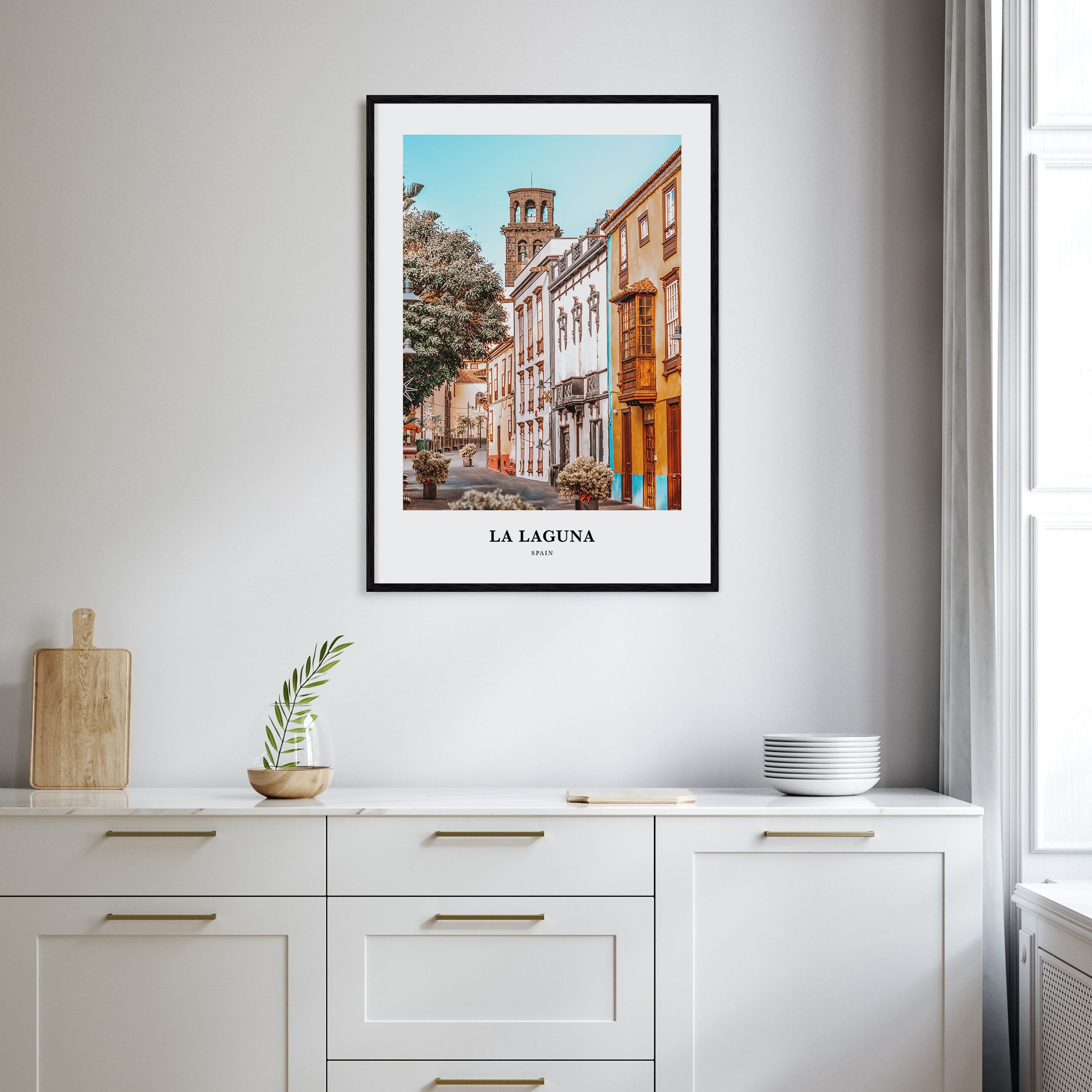 La Laguna Portrait Color Poster