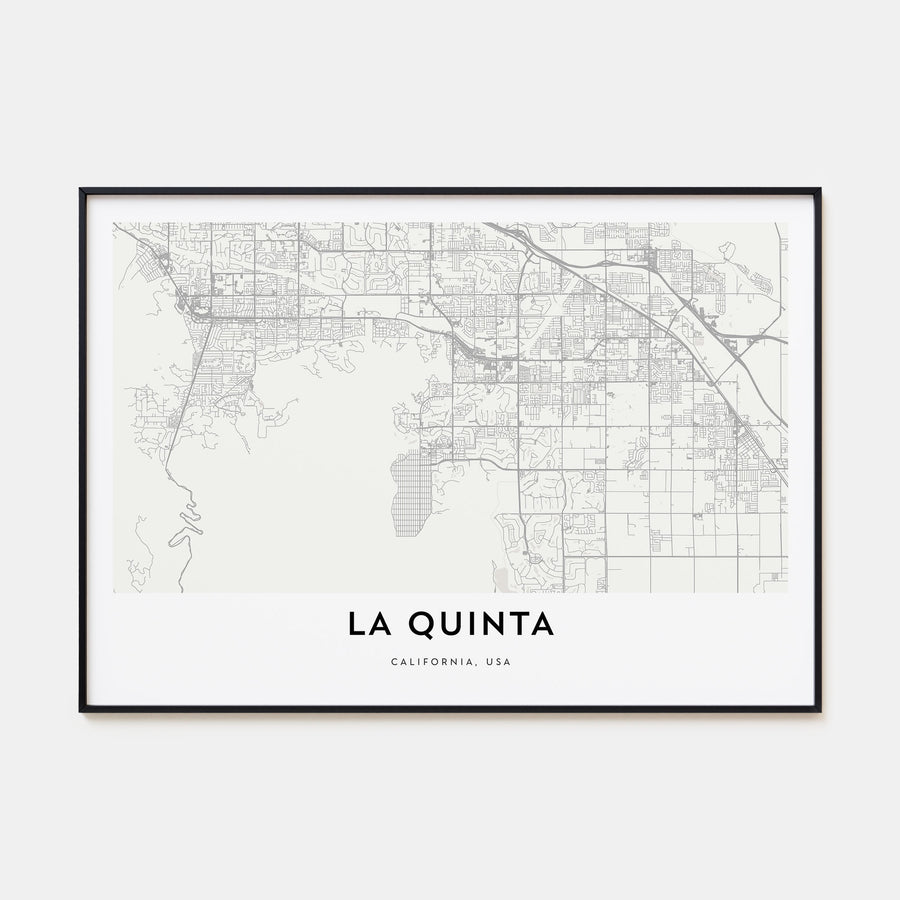 La Quinta Map Landscape Poster