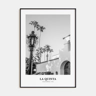 La Quinta Portrait B&W No 1 Poster