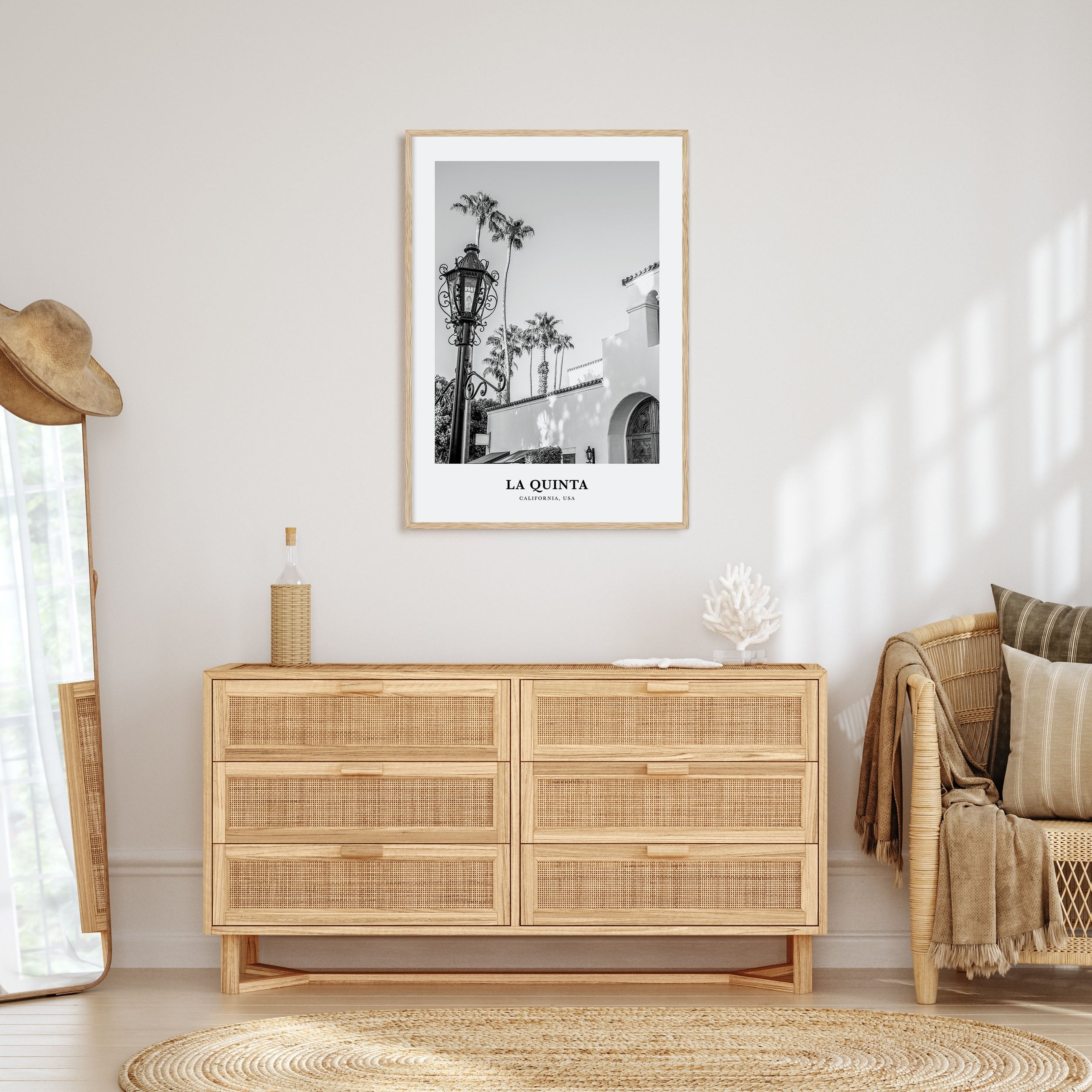 La Quinta Portrait B&W No 1 Poster