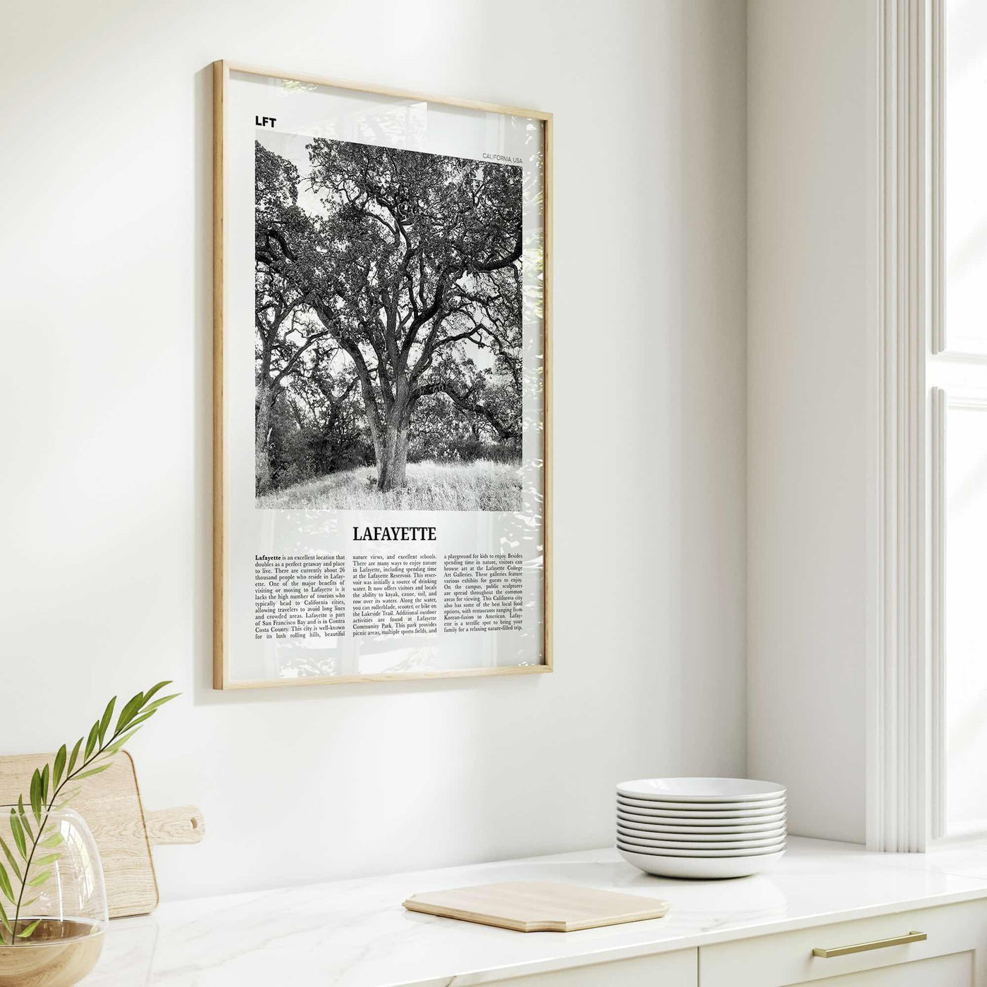 Lafayette Print Black and White California, Lafayette Wall Art, Lafayette Poster, Lafayette Photo, Lafayette Wall Décor, Lafayette Map, USA